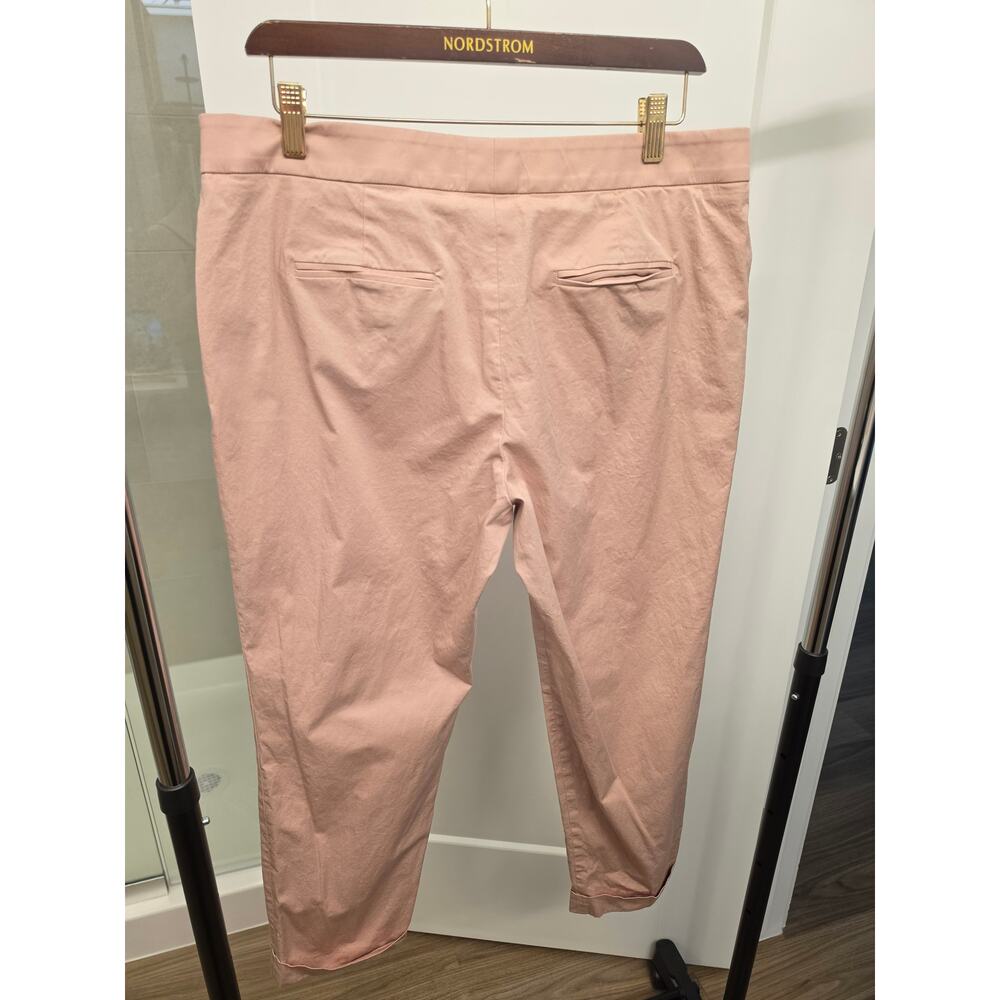 Etro 48 Cuffed Ankle Dress Pants Pink Size 10 - Picture 6 of 8